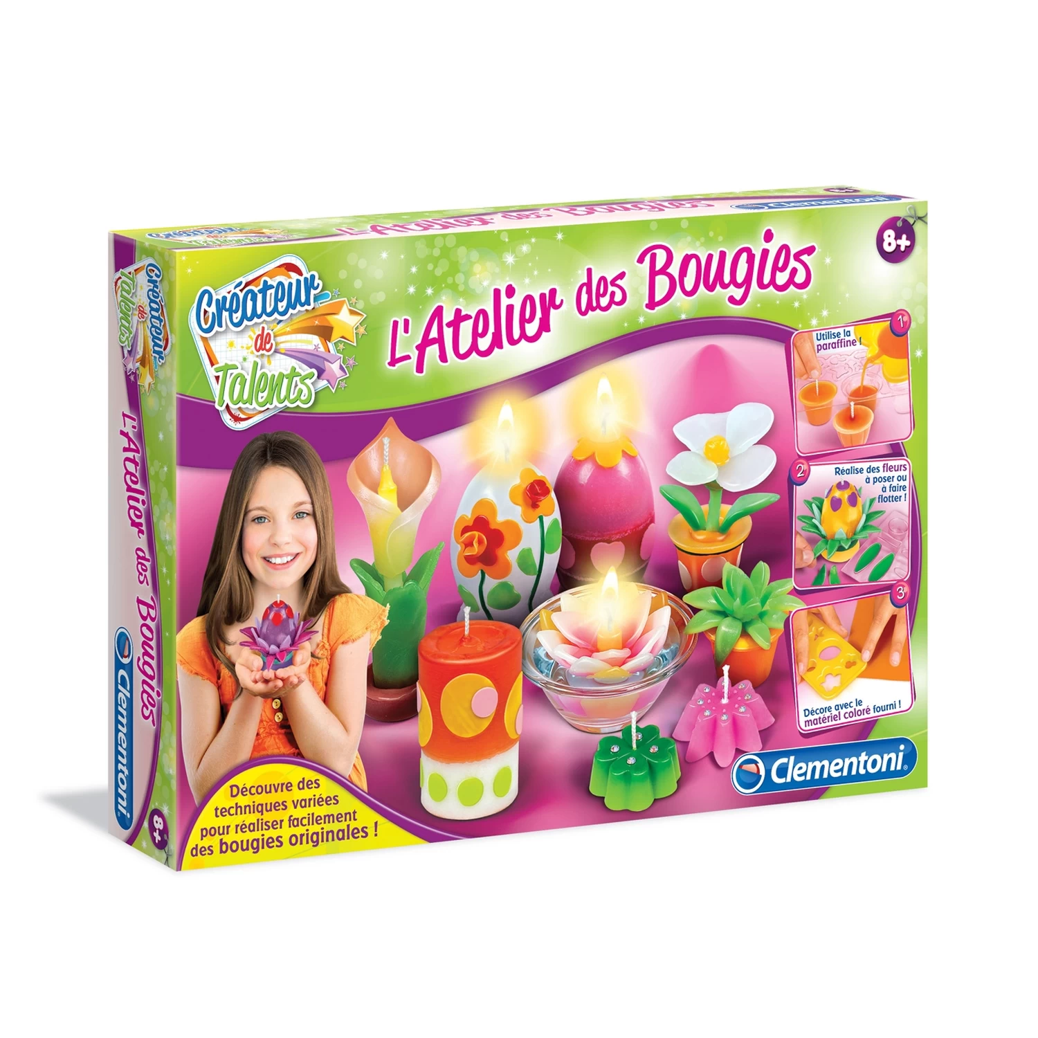 Clementoni Créateur De Talents : L'atelier Des Bougies 1 Clementoni Créateur De Talents : L'atelier Des Bougies