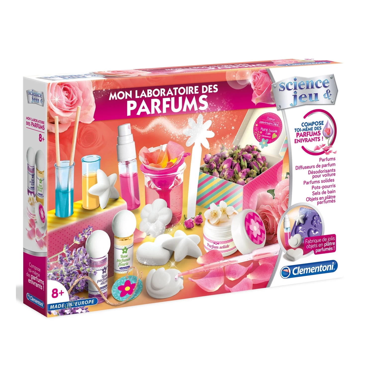 Clementoni Science Et Jeu : Mon Laboratoire Des Parfums 1 Clementoni Science Et Jeu : Mon Laboratoire Des Parfums