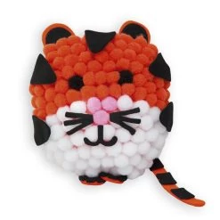 Janod Kit Créatif : 1 Tigre Mini Pompons A Créer