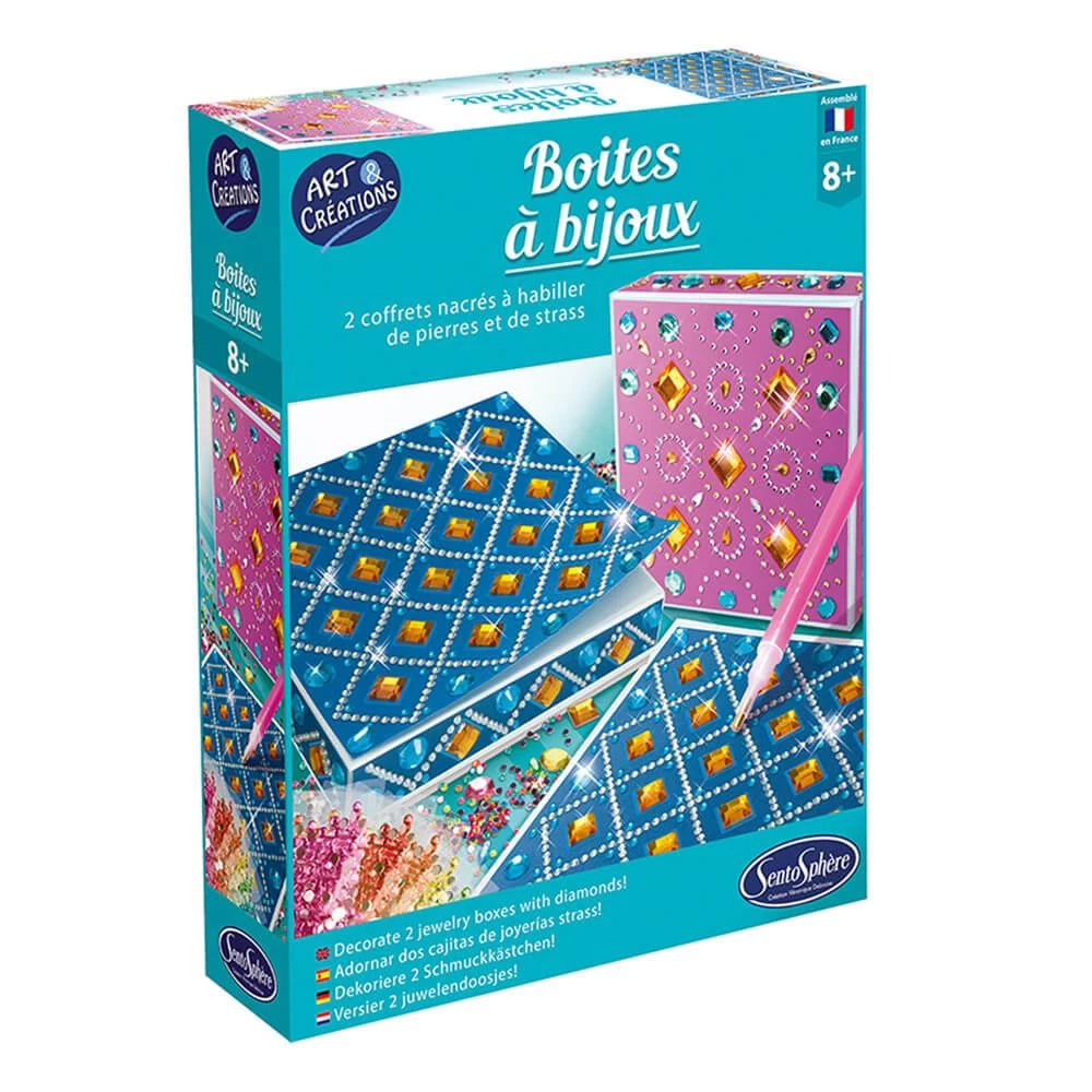 Boites A Bijoux : Pierres Et Strass 1 Boites A Bijoux : Pierres Et Strass