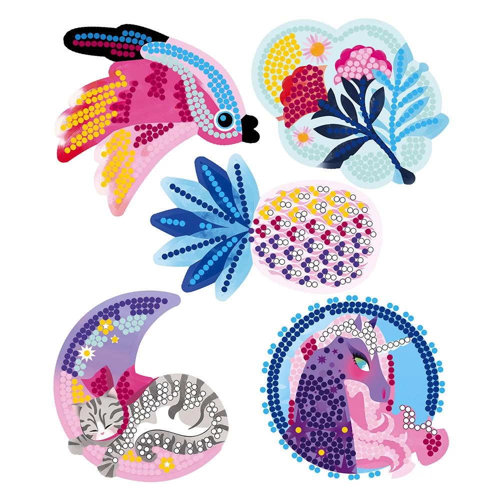 Janod Set Créatif : Pixel Art Strass Jolies Décos 1 Janod Set Créatif : Pixel Art Strass Jolies Décos