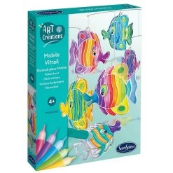 Mobile Vitrail - Poissons