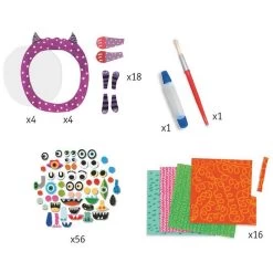 Merci tys 25 Djeco Collages : Déchirer Et Coller