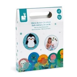 Janod Jouets Pour Bain : Memory 24 Pièces