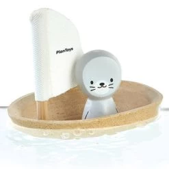 Plan Toys Jouet Pour Le Bain: Bateau Phoque