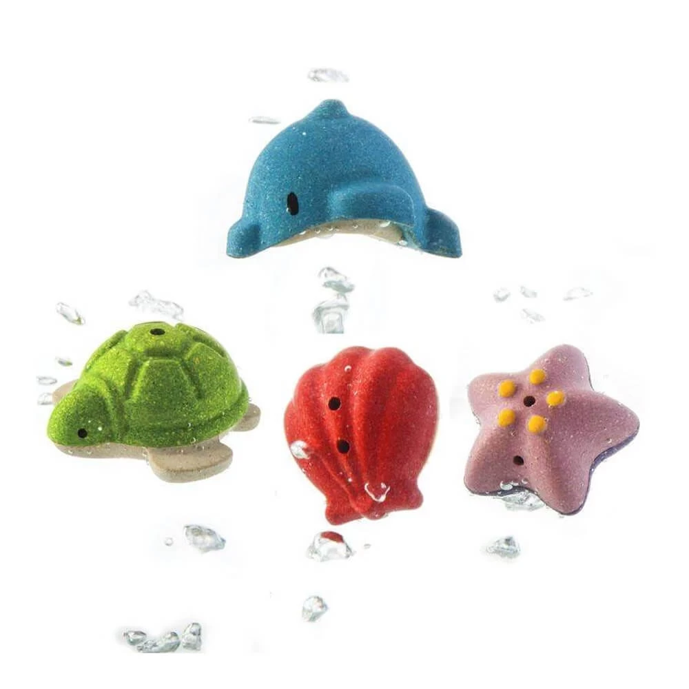 Plan Toys Jouets Pour Le Bain : Mes Animaux Marins De Bain 1 Plan Toys Jouets Pour Le Bain : Mes Animaux Marins De Bain