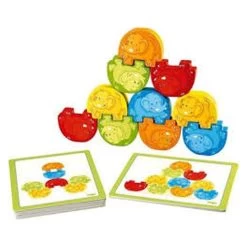 Haba Jeu D'encastrement : Eléphants Cascadeurs