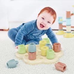 Quercetti Jeu PlayBio : Chunky Peggy