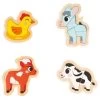 Janod 4 Puzzles Évolutifs Ferme