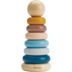 Plan Toys Anneaux à Empiler Couleurs Tendresse