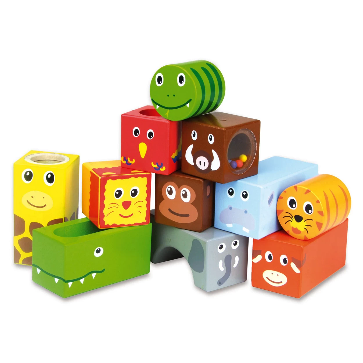 Vilac Cubes Sonores Animaux De La Jungle 1 Vilac Cubes Sonores Animaux De La Jungle