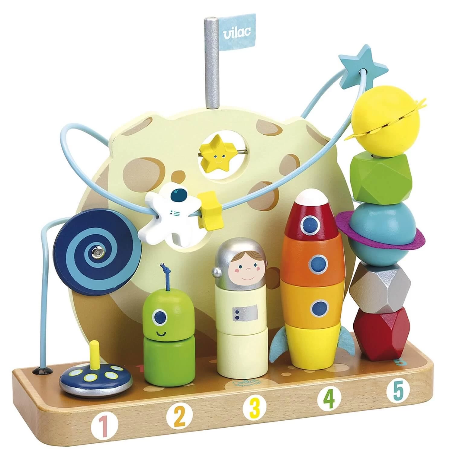 Vilac J'apprends à Compter : Dans Les étoiles 1 Vilac J'apprends à Compter : Dans Les étoiles