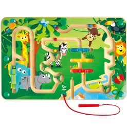 Hape Labyrinthe Magnétique En Bois : Jungle