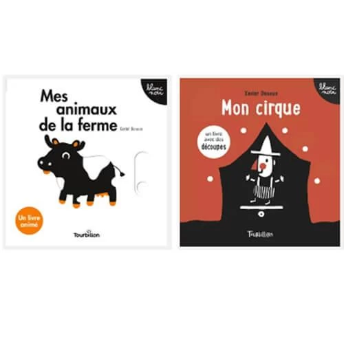 Lot De Livres D’éveil Blanc Noir 1 Lot De Livres D’éveil Blanc Noir