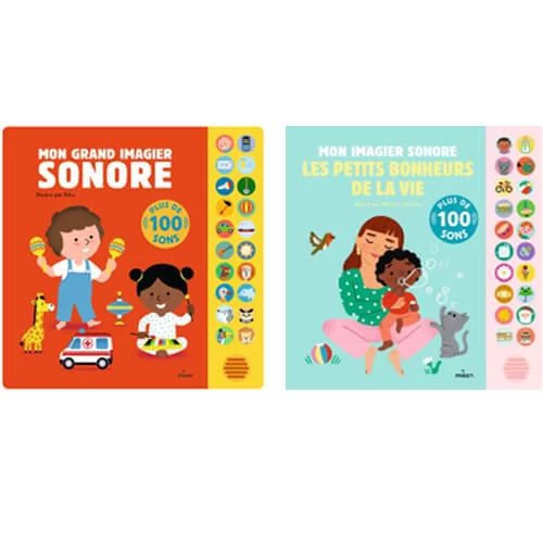 Lot De Deux Imagiers Sonores 1 Lot De Deux Imagiers Sonores