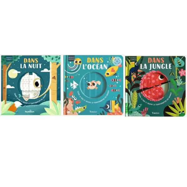 Lot De Trois Petits Livres Documentaires : Dans La Nuit Dans L’océan Et Dans La Jungle 1 Lot De Trois Petits Livres Documentaires : Dans La Nuit Dans L’océan Et Dans La Jungle