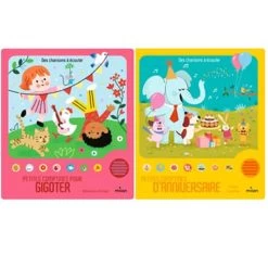 Lot De Deux Livres De Comptines