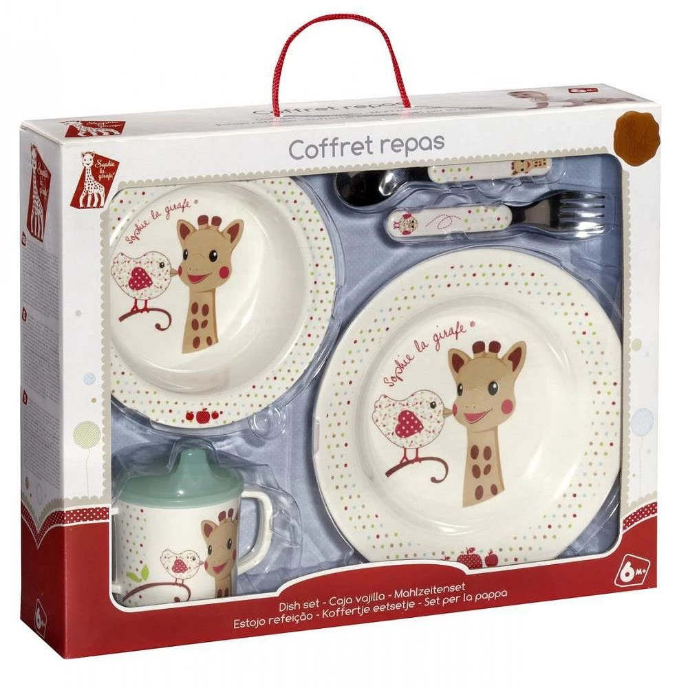 Coffret Repas Sophie La Girafe Version Kiwi 1 Coffret Repas Sophie La Girafe Version Kiwi