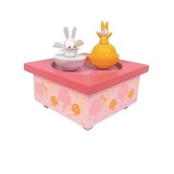Trousselier Boîte à Musique : Dancing Ange Lapin : Printemps