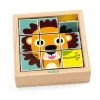 Djeco Puzzle 9 Cubes En Bois : Tournanimo