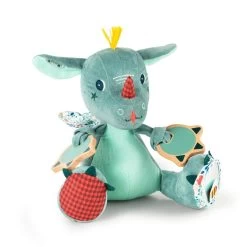 Lilliputiens Peluche Joe Le Dragon Multi-activités
