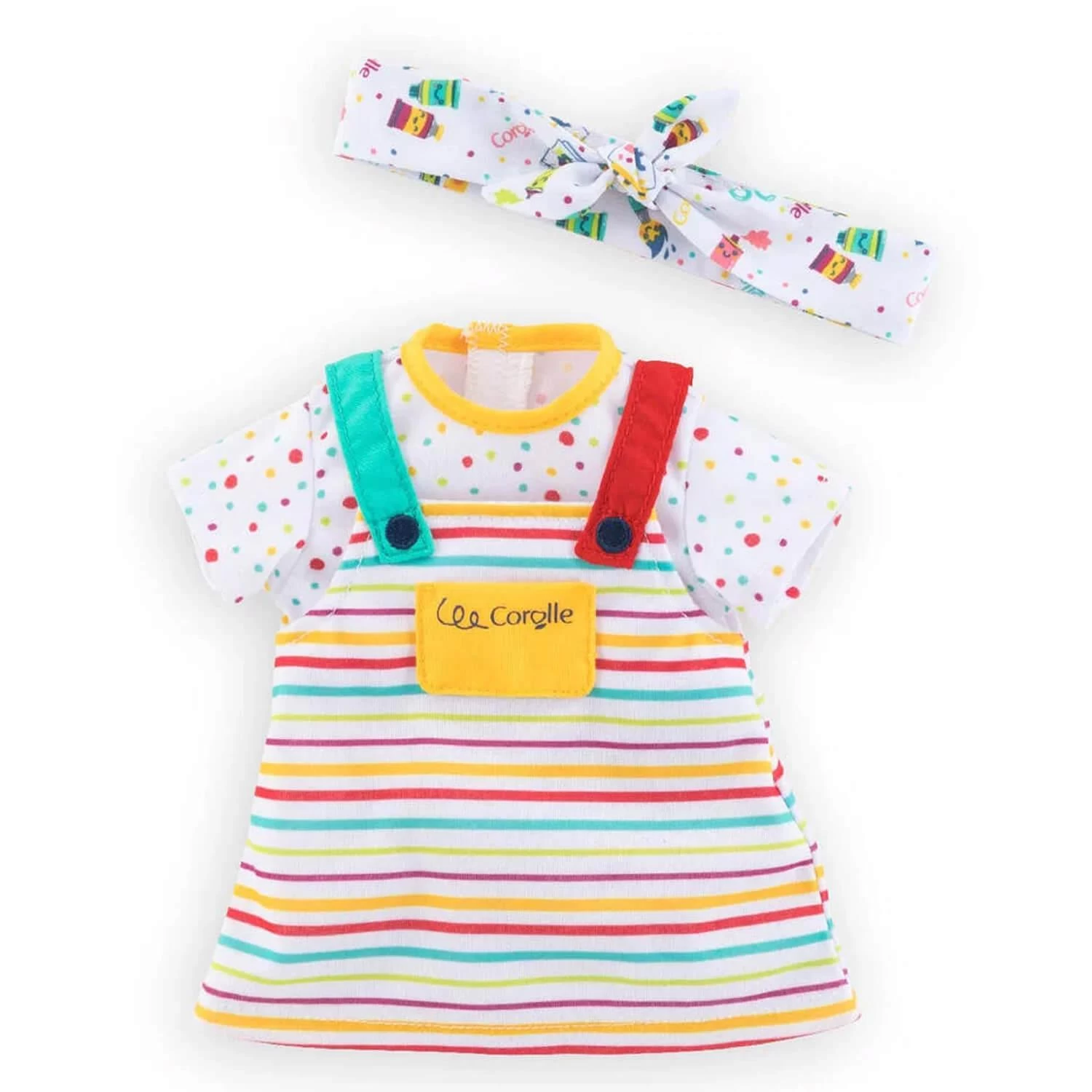 Vêtement Pour Poupée Ma Corolle 36 Cm : Robe Et Bandeau Petit Artiste 1 Vêtement Pour Poupée Ma Corolle 36 Cm : Robe Et Bandeau Petit Artiste