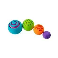 Fat Brain Toys Balles Texturées à Emboîter : Oombeeball
