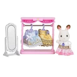 Sylvanian Families Sylvanian Family 5236 : Dressing Et Figurine Lapin Chocolat