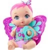 MATTEL Poupon My Garden Baby : Bébé Papillon Rose Boit Et Fait Pipi