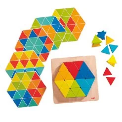 Haba Jeu D'assemblage : Triangles Magiques