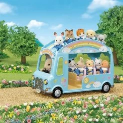 Sylvanian Families Sylvanian Family 5317 : Le Bus Arc-en-ciel