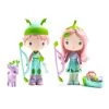 Djeco Figurines Tinyly : Lily Et Sylvestre