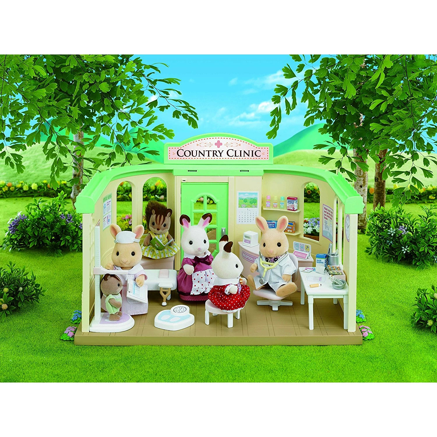 Sylvanian Families Sylvanian Family 5096 : Cabinet Médical 1 Sylvanian Families Sylvanian Family 5096 : Cabinet Médical