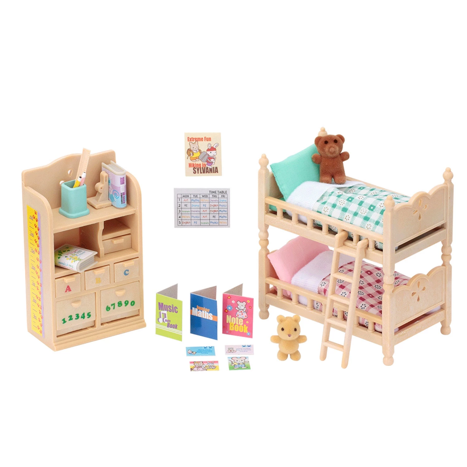 Sylvanian Families Sylvanian Family 4254 : Mobilier Chambre Enfants 1 Sylvanian Families Sylvanian Family 4254 : Mobilier Chambre Enfants