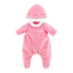 Vêtements Pour Grands Poupons 36 Cm Mon Classique Corolle : Pyjama Rose Et Bonnet