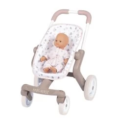 SMOBY Poussette Pour Poupée Jusqu'à 42 Cm : Pop Baby Nurse
