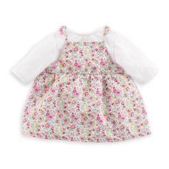 Vêtement Pour Mon Grand Poupon Corolle 42 Cm : Robe Jardin En Fleurs
