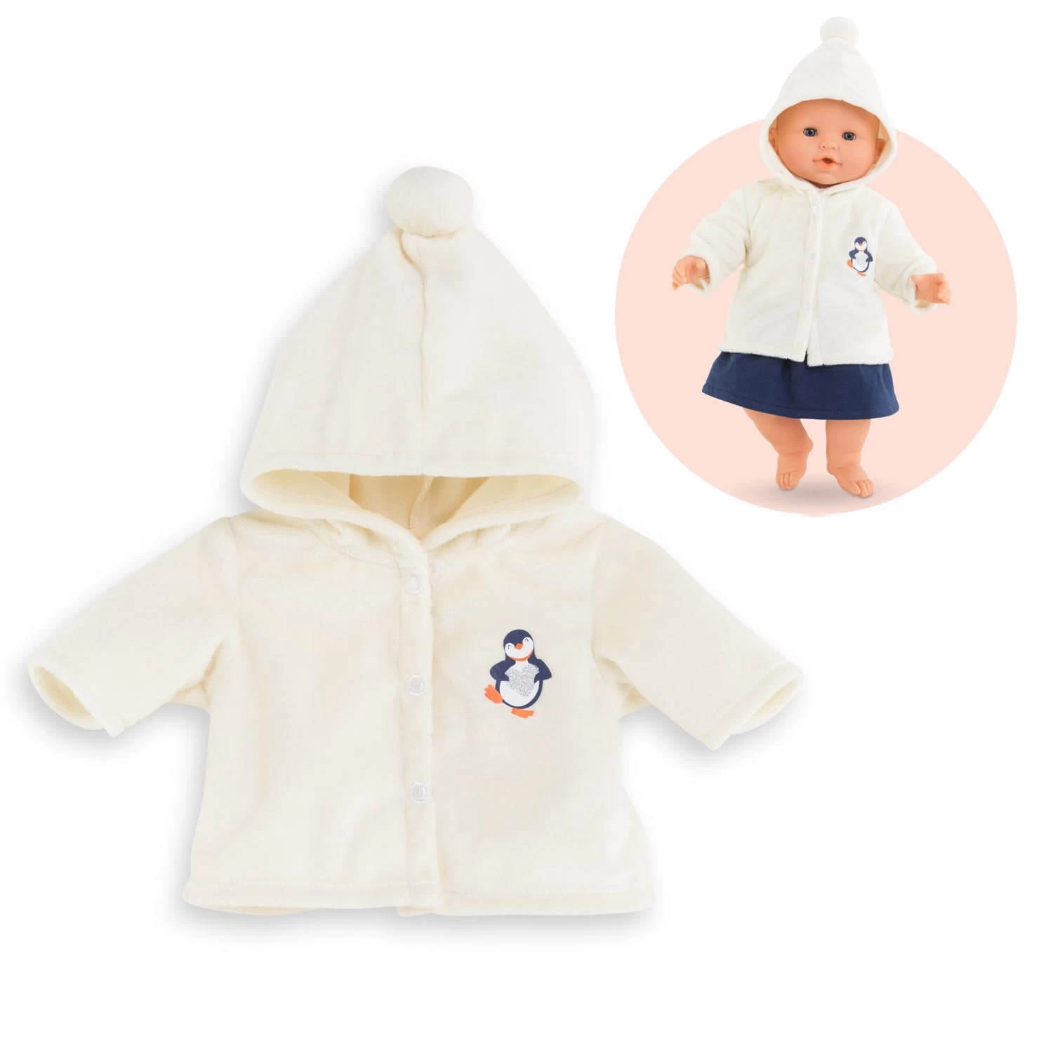 Corolle Vêtement Pour Poupon 36 Cm : Manteau Nuit Etoilée 1 Corolle Vêtement Pour Poupon 36 Cm : Manteau Nuit Etoilée