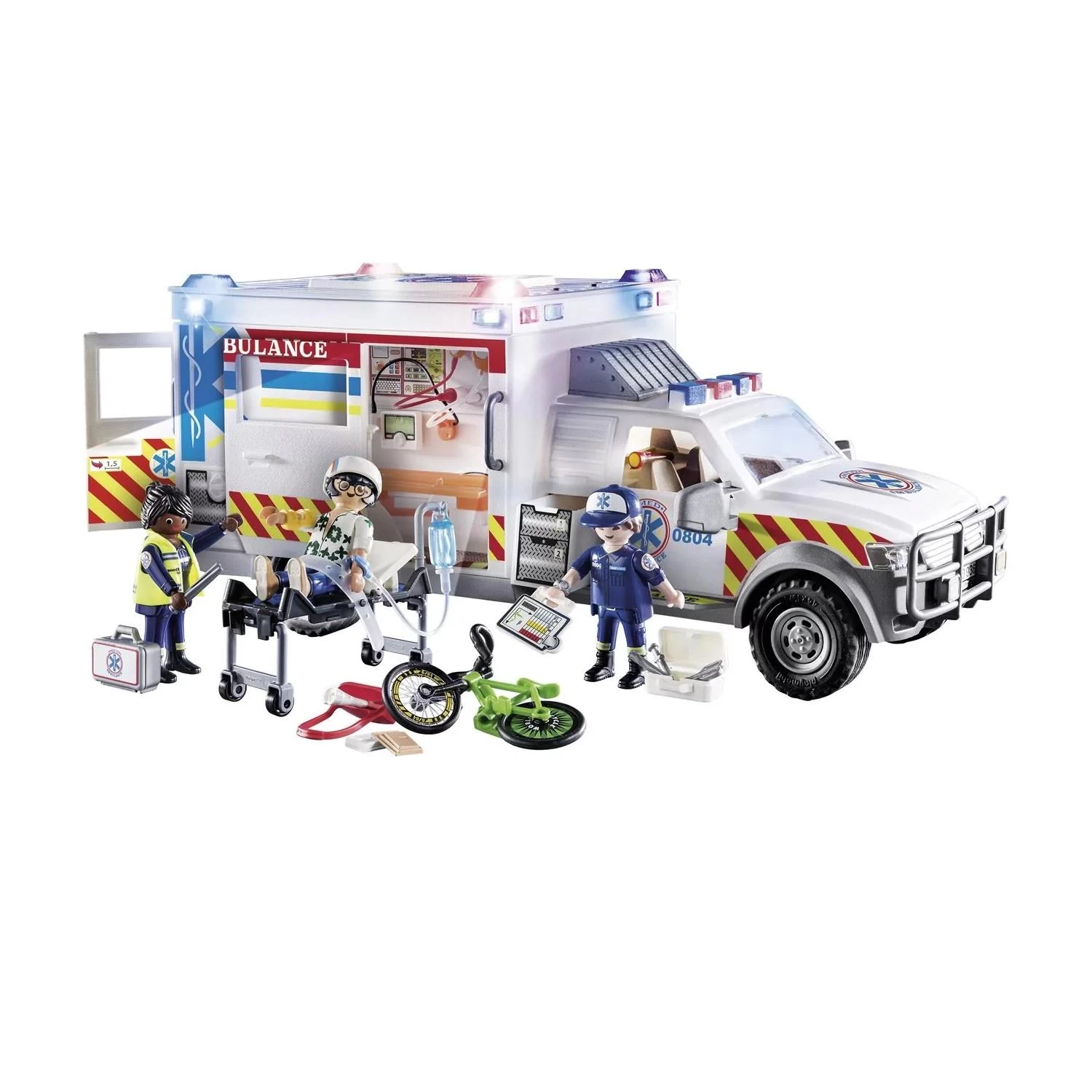 Playmobil 70936 City Action : Ambulance Avec Secouristes Et Blessé 2 Playmobil 70936 City Action : Ambulance Avec Secouristes Et Blessé – Image 2