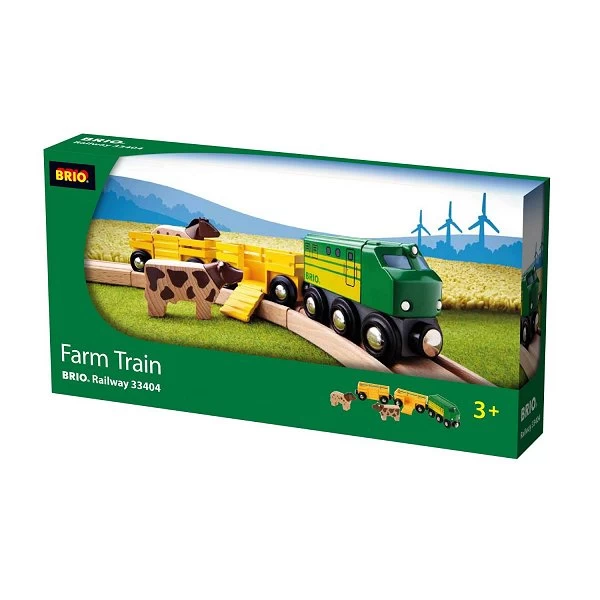 Train Brio : Train Des Animaux De La Ferme 2 Train Brio : Train Des Animaux De La Ferme – Image 2