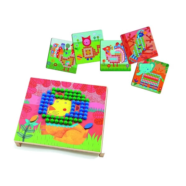 Djeco Mosaïque : Mosaïco Animo 2 Djeco Mosaïque : Mosaïco Animo – Image 2