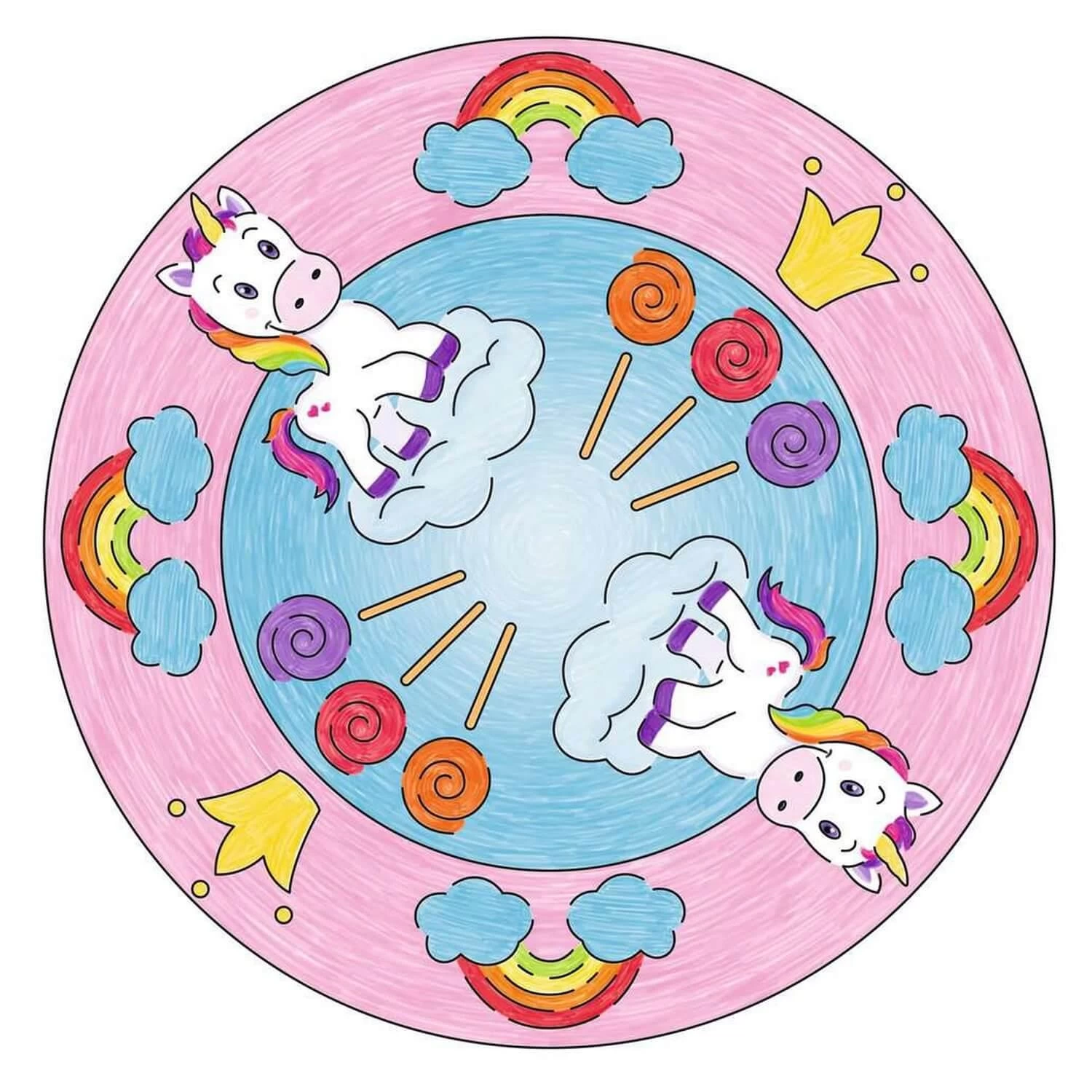 Ravensburger Mandala Designer : Licorne 2 Ravensburger Mandala Designer : Licorne – Image 2