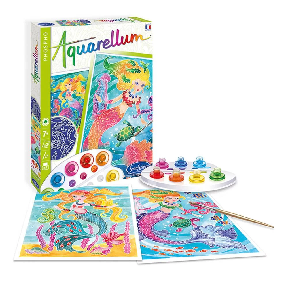 Aquarellum Phospho : Sirènes 2 Aquarellum Phospho : Sirènes – Image 2