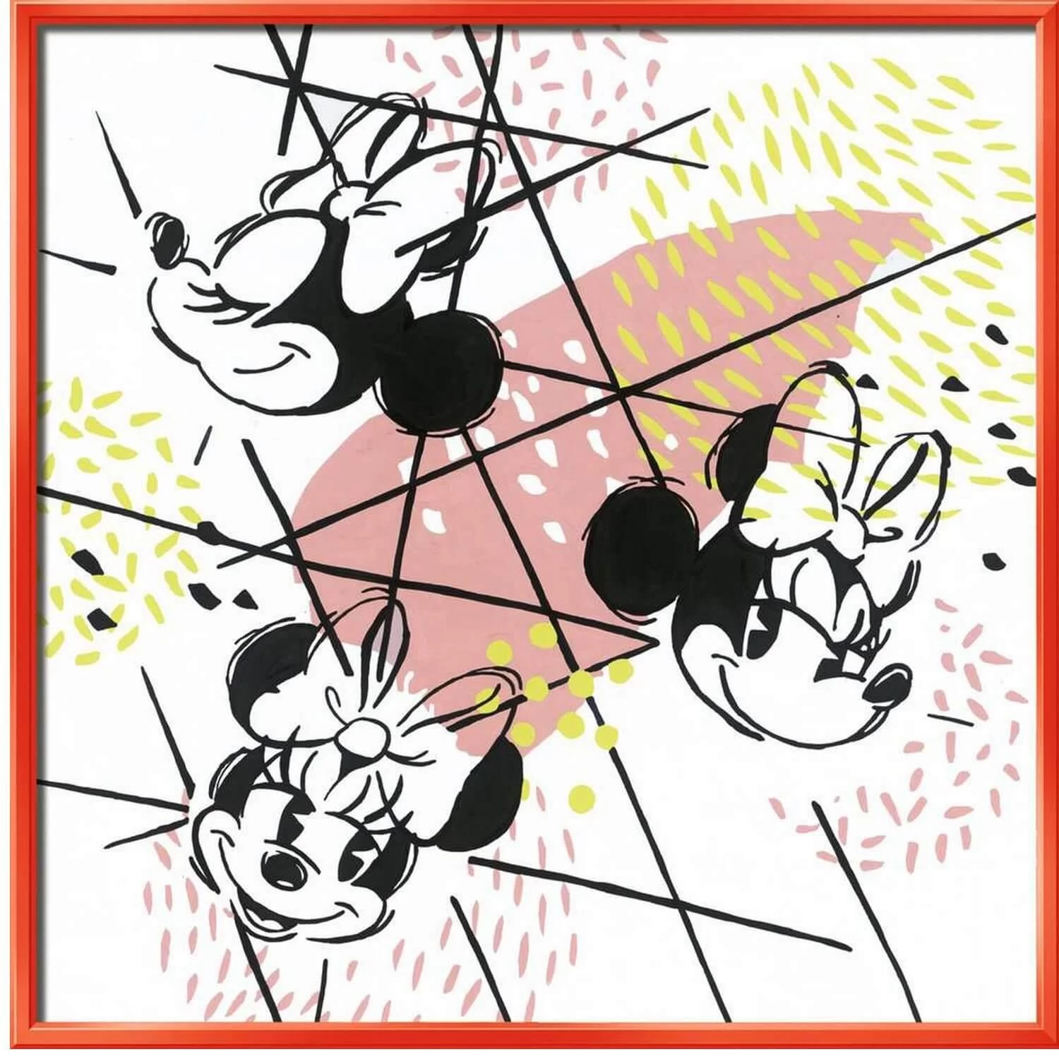 Ravensburger CreArt Peinture Au Numéro : Carré - Disney Minnie Mouse Style 2 Ravensburger CreArt Peinture Au Numéro : Carré - Disney Minnie Mouse Style – Image 2