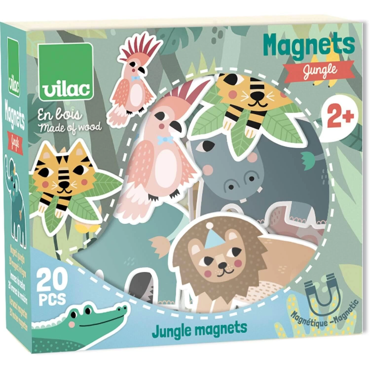 Vilac Magnets Jungle Illustrés Par Michelle Carls 2 Vilac Magnets Jungle Illustrés Par Michelle Carls – Image 2