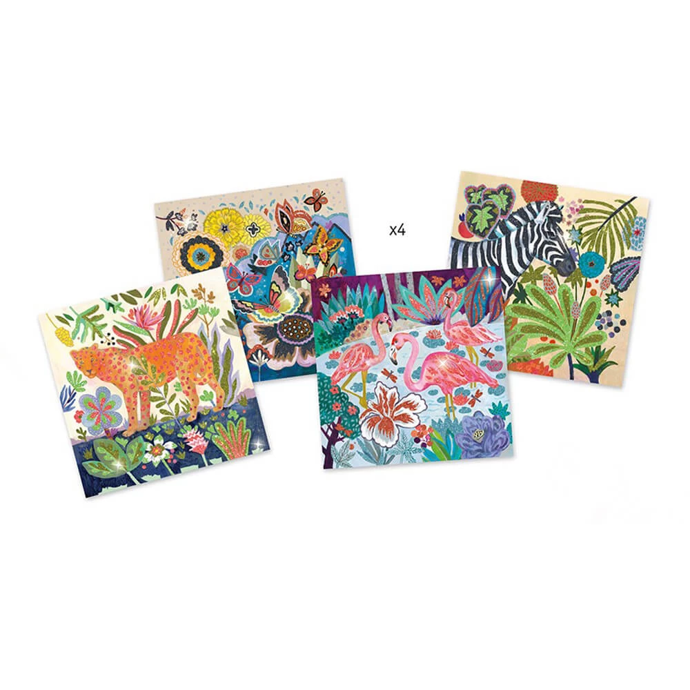 Djeco Tableaux à Pailleter : Tropico 2 Djeco Tableaux à Pailleter : Tropico – Image 2