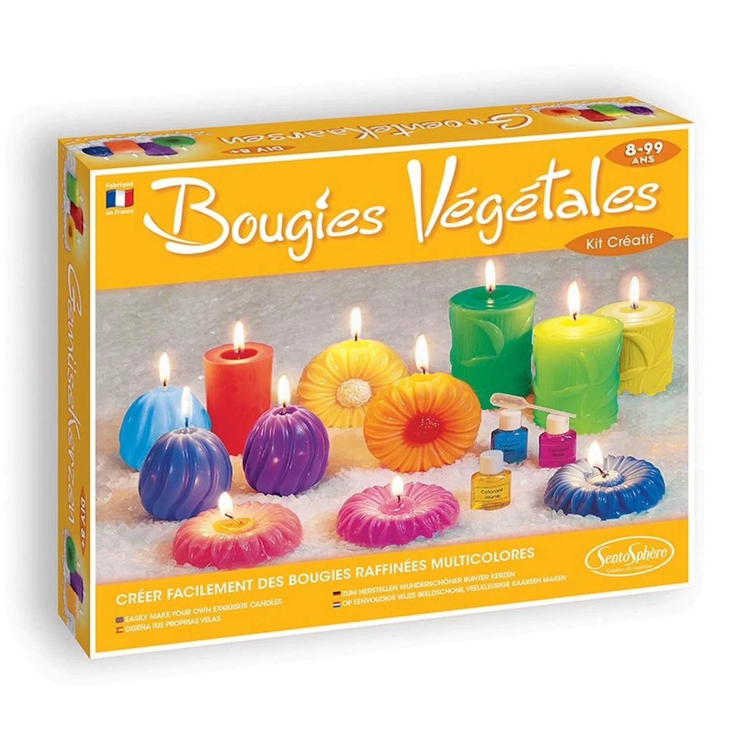Kit Créatif : Bougies Vegetales 2 Kit Créatif : Bougies Vegetales – Image 2