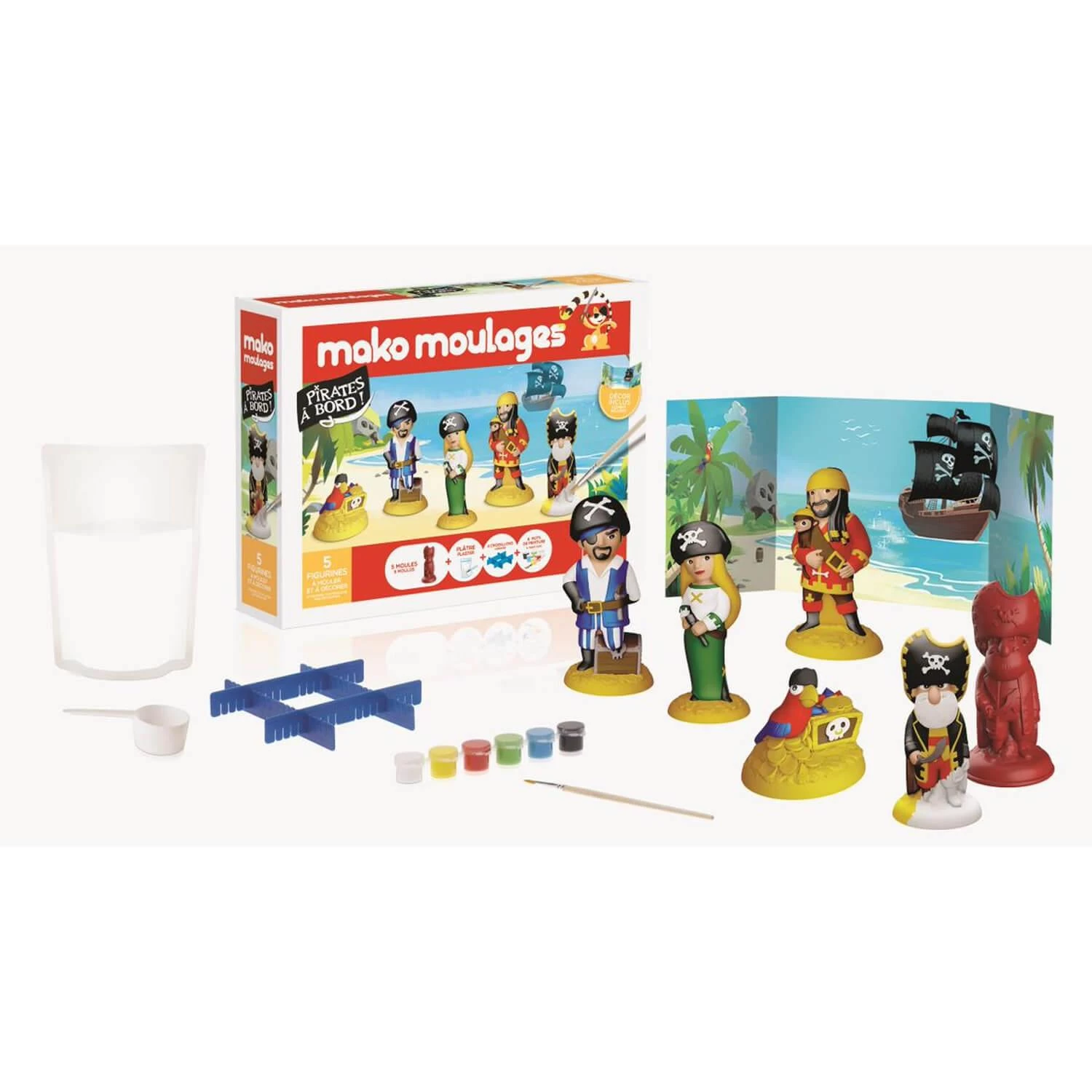Moulage En Plâtre Mako Moulages : Pirates à Bord 2 Moulage En Plâtre Mako Moulages : Pirates à Bord – Image 2