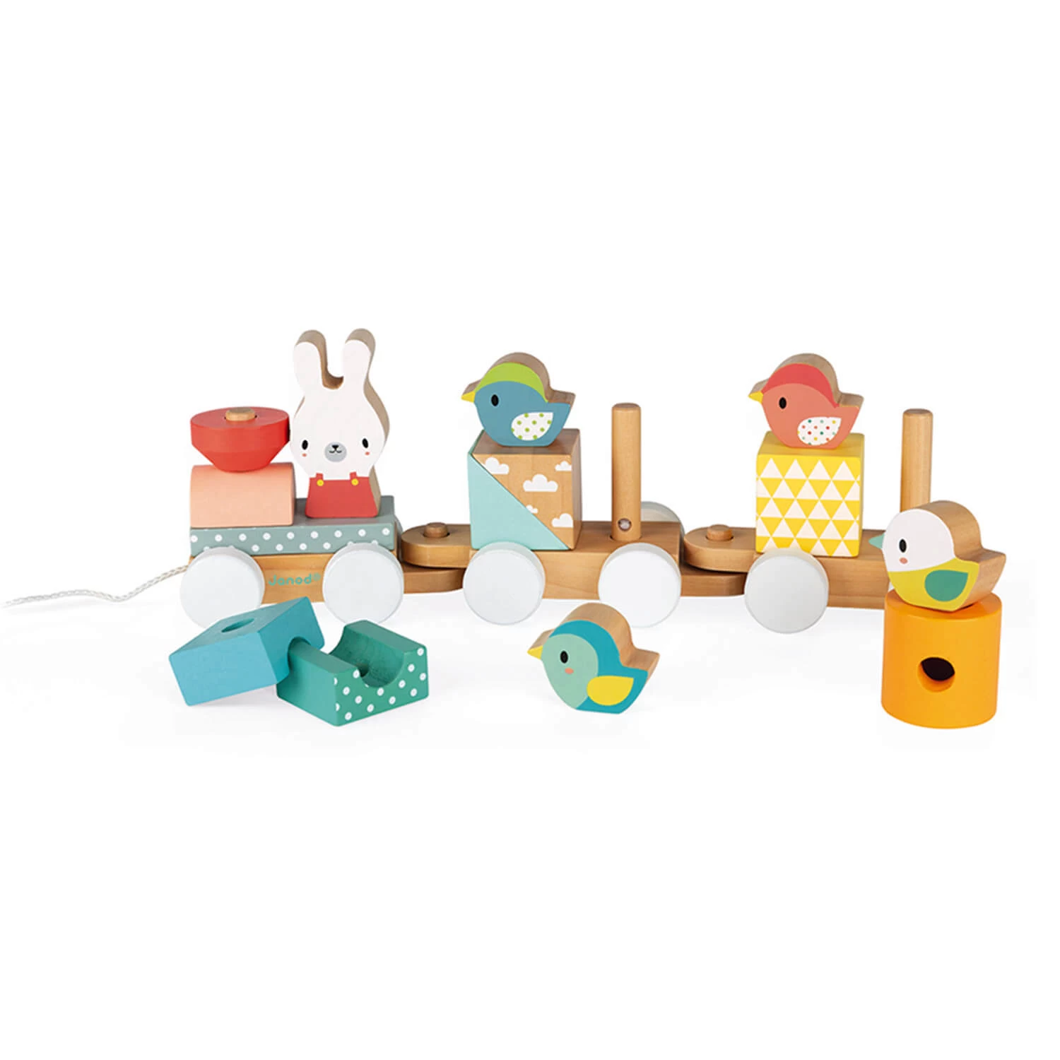 Janod Train Pure En Bois 2 Janod Train Pure En Bois â Image 2