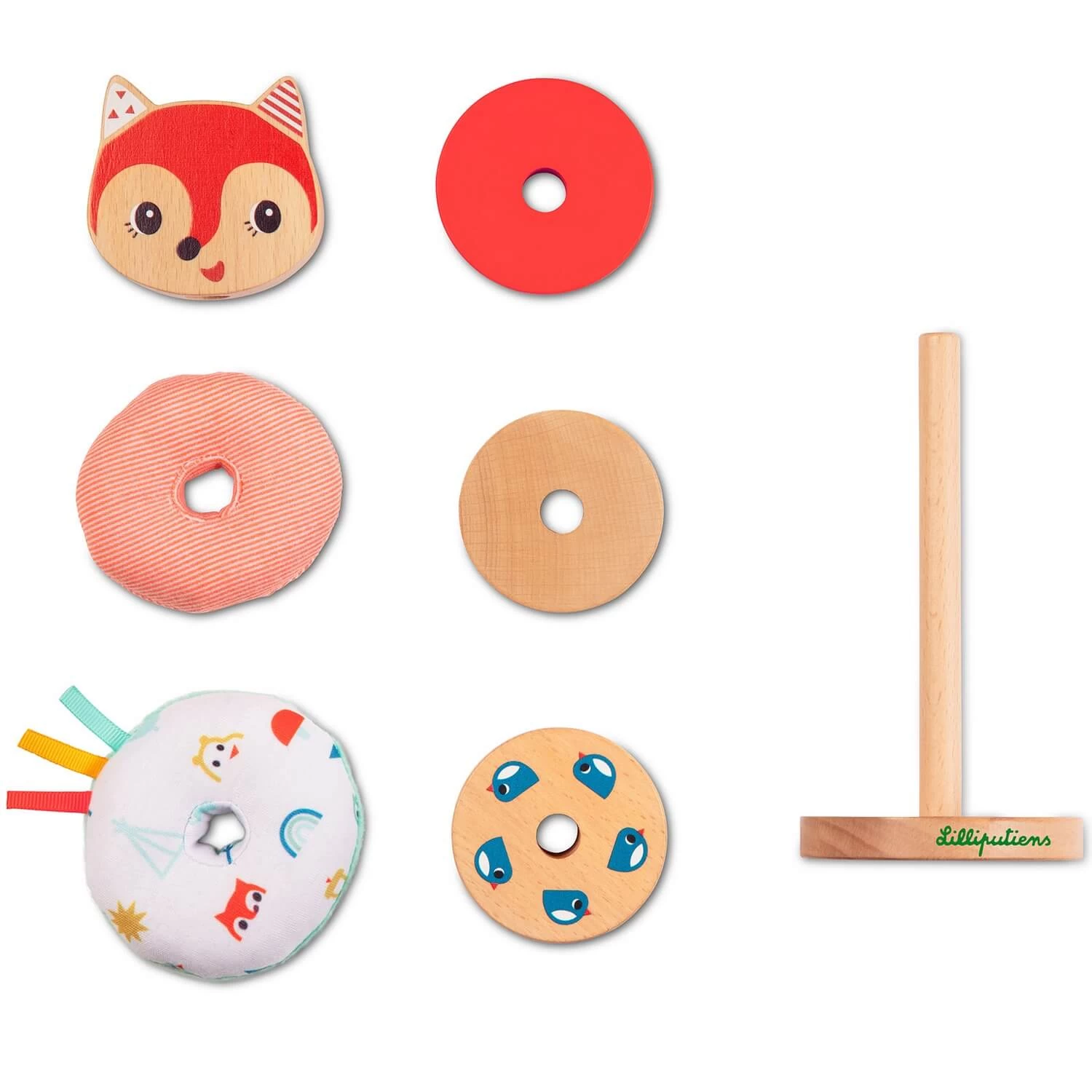 Lilliputiens Pyramide à Empiler : Alice 2 Lilliputiens Pyramide à Empiler : Alice – Image 2